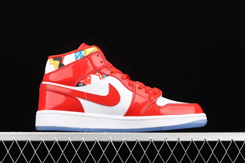 All Categories Air Jordan Jordan Series Basketball Shoes Air Jordan 1 Mid Air Jordan 1 Mid AJ1 Joe 1 Christmas Red China Basketball Shoes DC7294-600